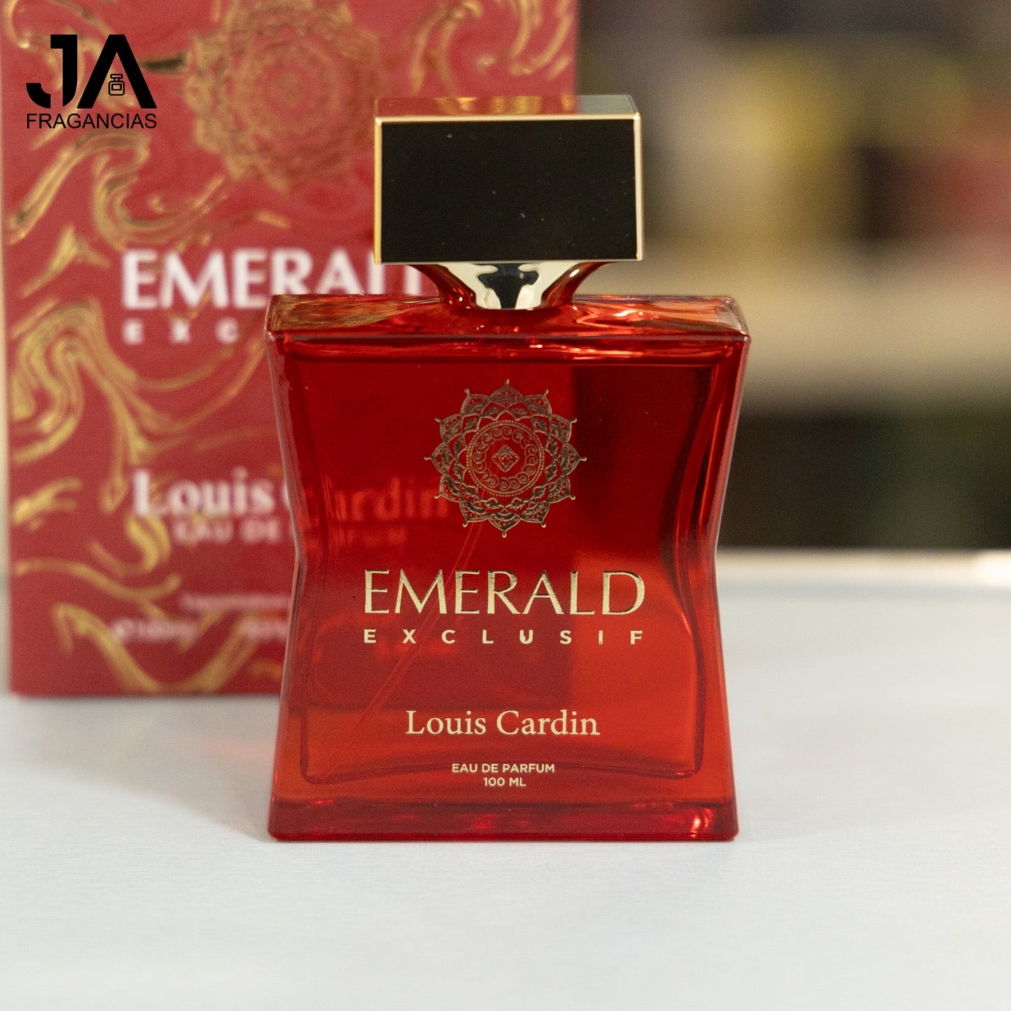Emerald Exclusif Red Homme By Louis Cardin 3.4oz