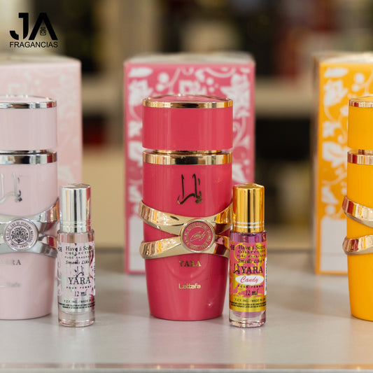 Perfume Yara Candy 3.4 OZ y un Aceite Gratis