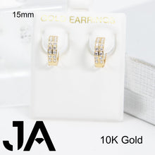 Cargar imagen en el visor de la galería, Zirconias 15mm En 10k
