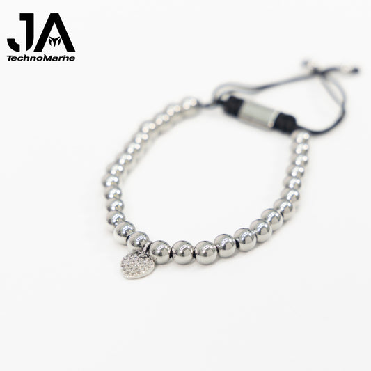 Pulsera Mujer Plata Ajustable Stainless Steel