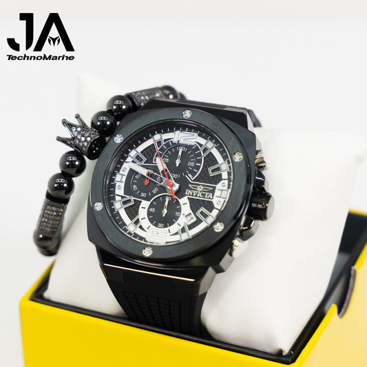 Invicta Racing Turbo Men's Watch - 47mm. Black