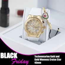 Cargar imagen en el visor de la galería, Technomarine Gold And Gold Womens Cruise Star 40MM
