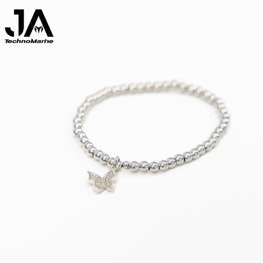Pulsera Mujer Plata Ajustable Stainless Steel
