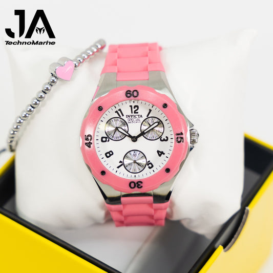 Invicta Angel Lady Pink - Ladies Watch Quartz 38mm