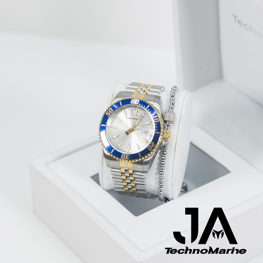 TechnoMarine Manta Sea Men's Watch - 42mm, Steel, Gold