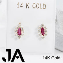 Cargar imagen en el visor de la galería, Zircornia Rosada 14k
