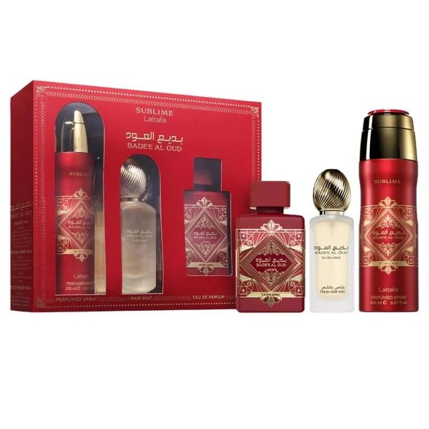 ESTUCHE SUBLIME LATTAFA 3.4oz