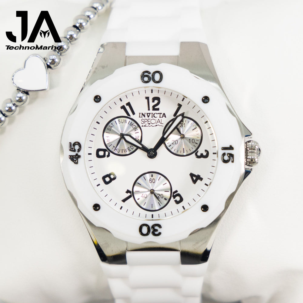 Invicta Angel Lady White - Ladies Watch Quartz 38mm