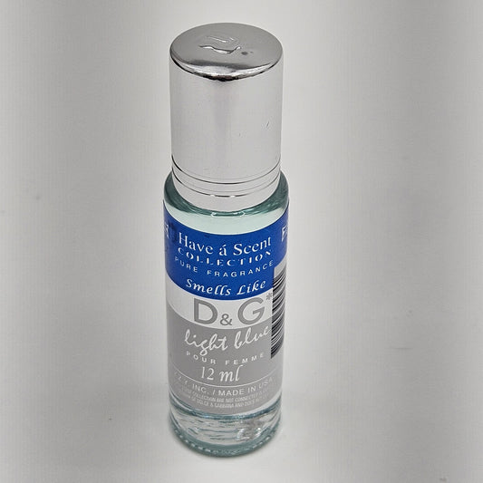 Perfume en Aceite 212 De D&G light Blue 12 ml