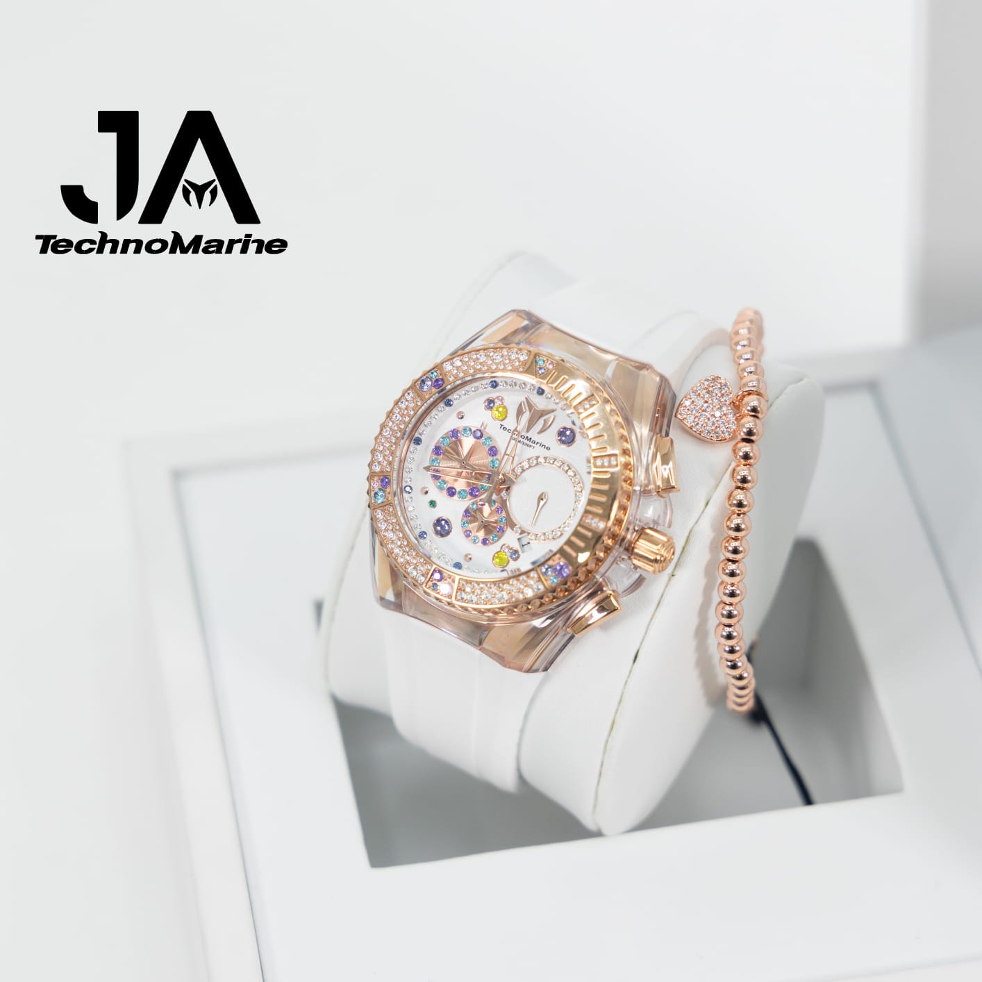TechnoMarine Cruise Dream Women's Watch - 40mm, White Una Pulcera GRATIS