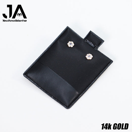 Small Huggies 1mm wide - 7mm diameter in 10karats