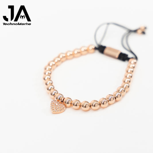 Pulsera Mujer Rose Gold Ajustable Stainless Steel