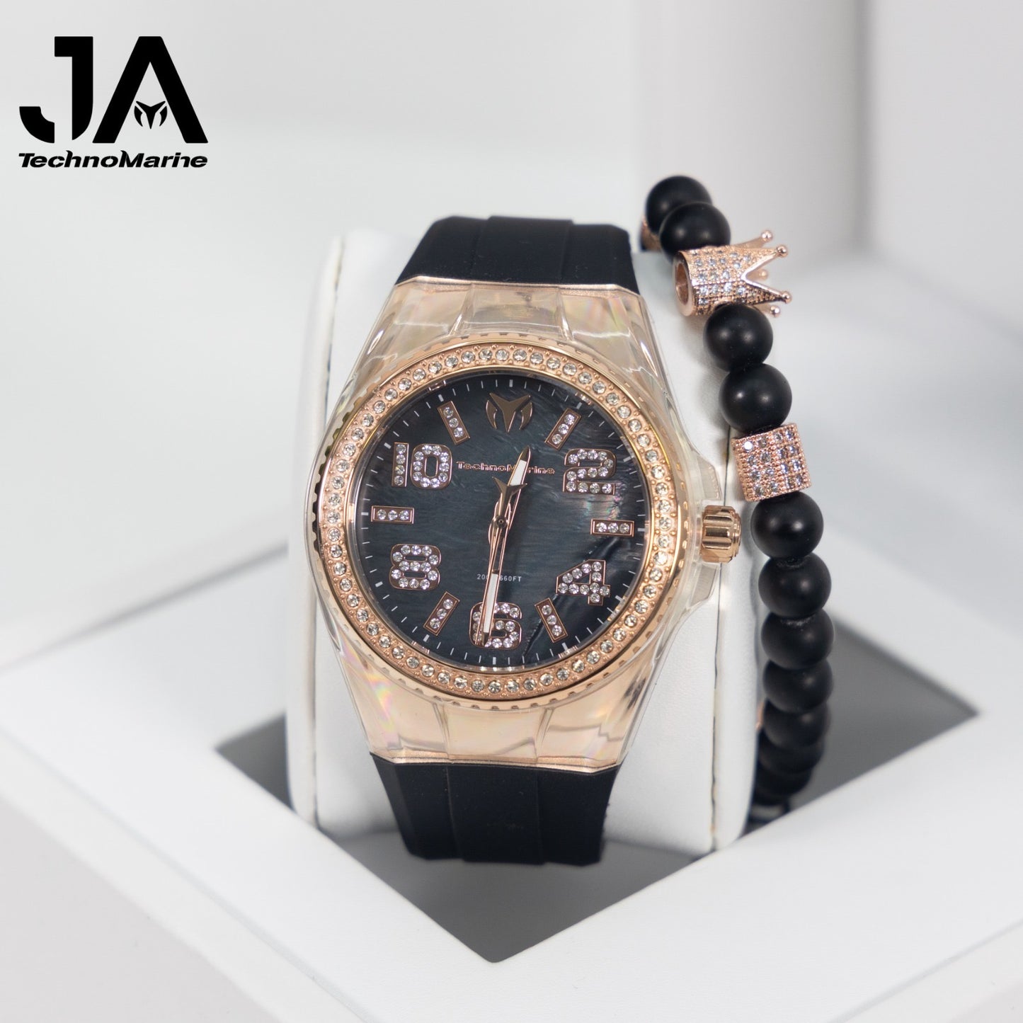 Technomarine Cruise Monogram 45mm Rose Gold
