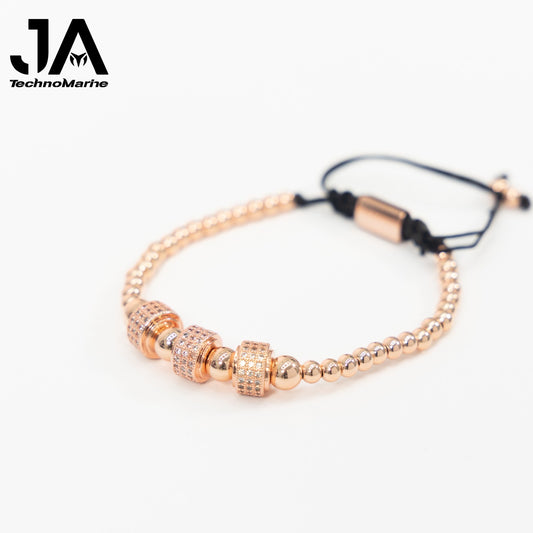 Pulsera Para Hombres Ajustable Color Rose Gold