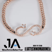 Cargar imagen en el visor de la galería, Pulsera Rose Gold De Mujer Ajustable Stainless Steel
