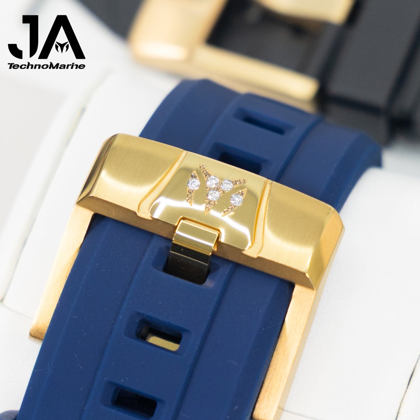 Technomarine Pave Cruise Swiss Machine- Gold Color