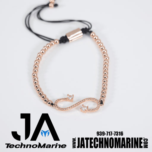 Pulsera Rose Gold De Mujer Ajustable Stainless Steel