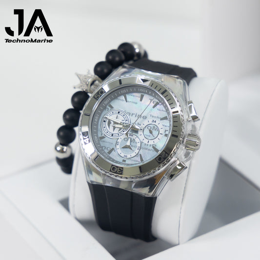 Technomarine Men's Cruise California Men's Watch w/ Metal, &amp; Oyster Dial
