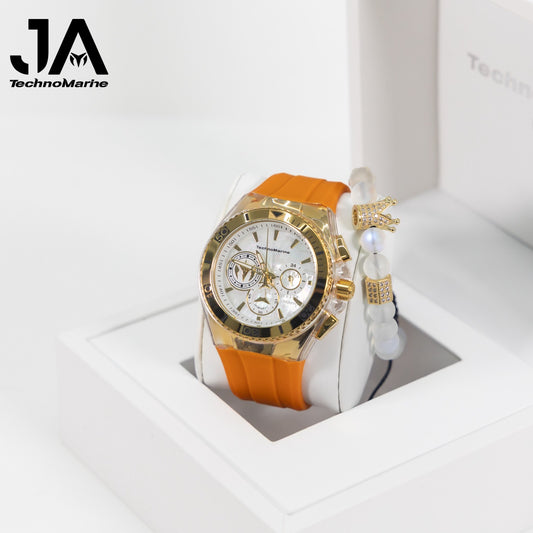 Technomarine Hombre Cruise California Men's Watch w/ Metal, & Oyster Dial