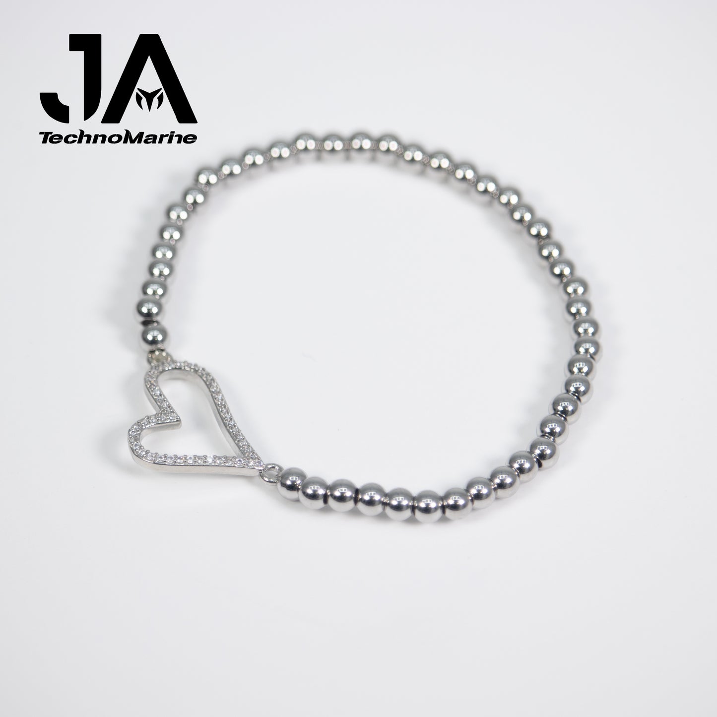 Pulsera De Mujer Silver Ajustable Stainless Steel