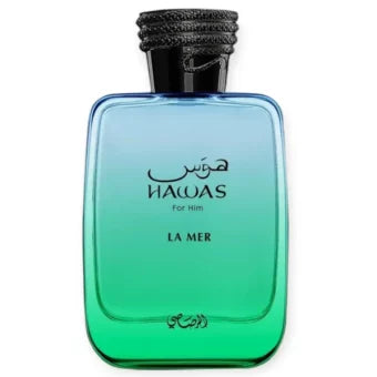 Hawas la Mer Eau De Parfum Men Rasasi  3.38oz 5% Descuento Adicional