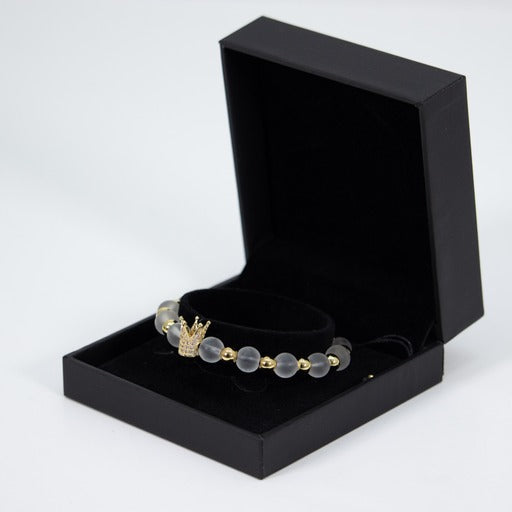 Pulsera Clear De Corona Ajustable