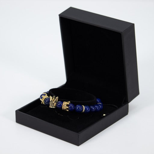 Pulsera Blue Con Corona Ajustable10