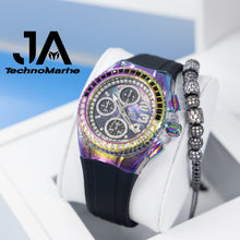 Cargar imagen en el visor de la galería, Technomarine  Cruise Glitz 40mm Gold with And Black Stones Arrival 2022
