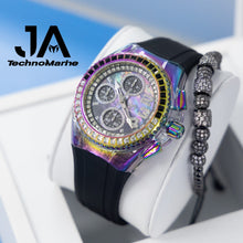 Cargar imagen en el visor de la galería, Technomarine  Cruise Glitz 40mm Gold with And Black Stones Arrival 2022
