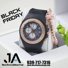 Load image into Gallery viewer, Technomarine Cruise Jelly Fish Chronograph Quartz Men&#39;s Watch Rose Gold
