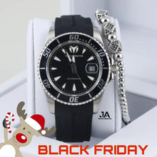 Cargar imagen en el visor de la galería, Technomarine Manta  Sea Automatic Grey Dial Men&#39;s Watch
