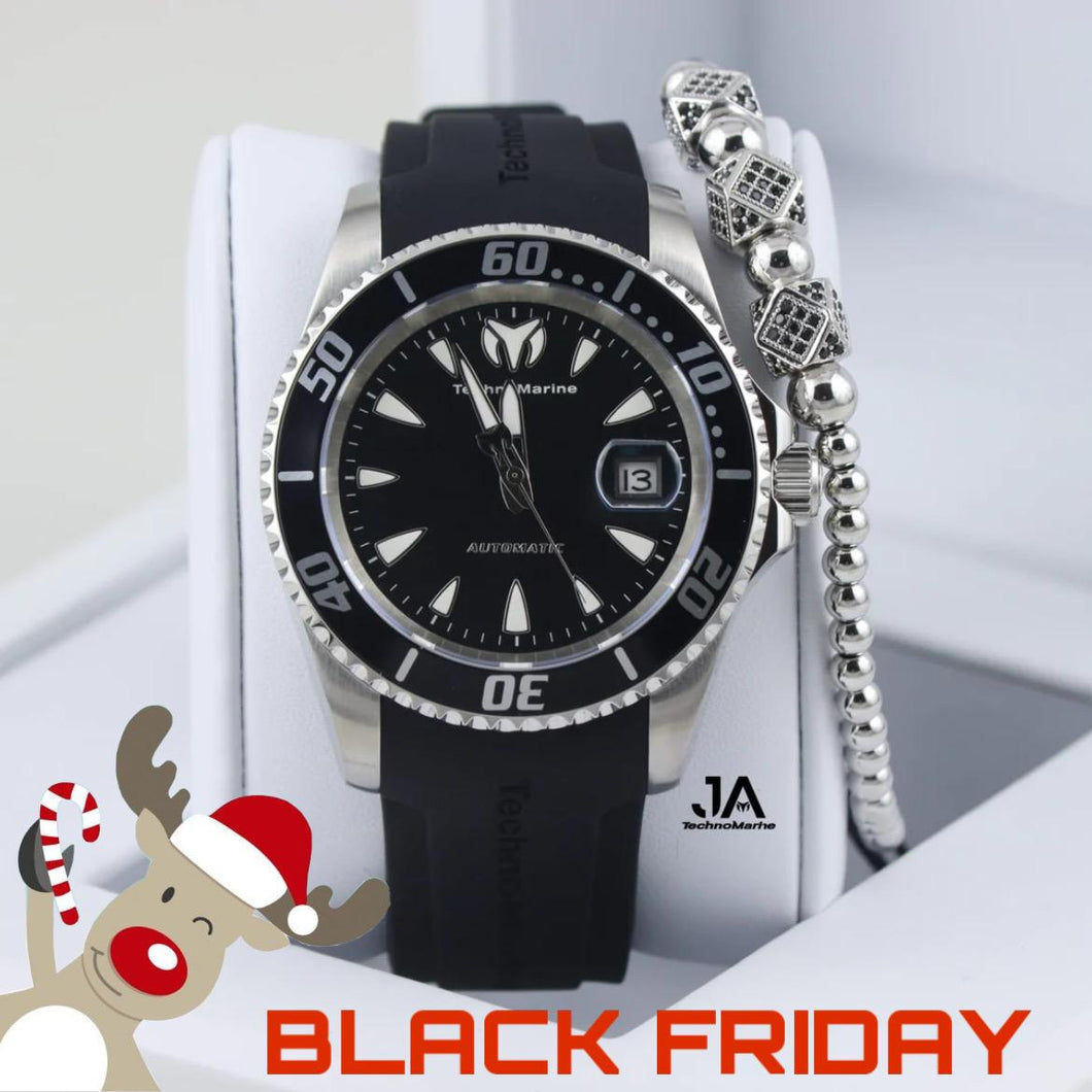 Technomarine Manta  Sea Automatic Grey Dial Men's Watch