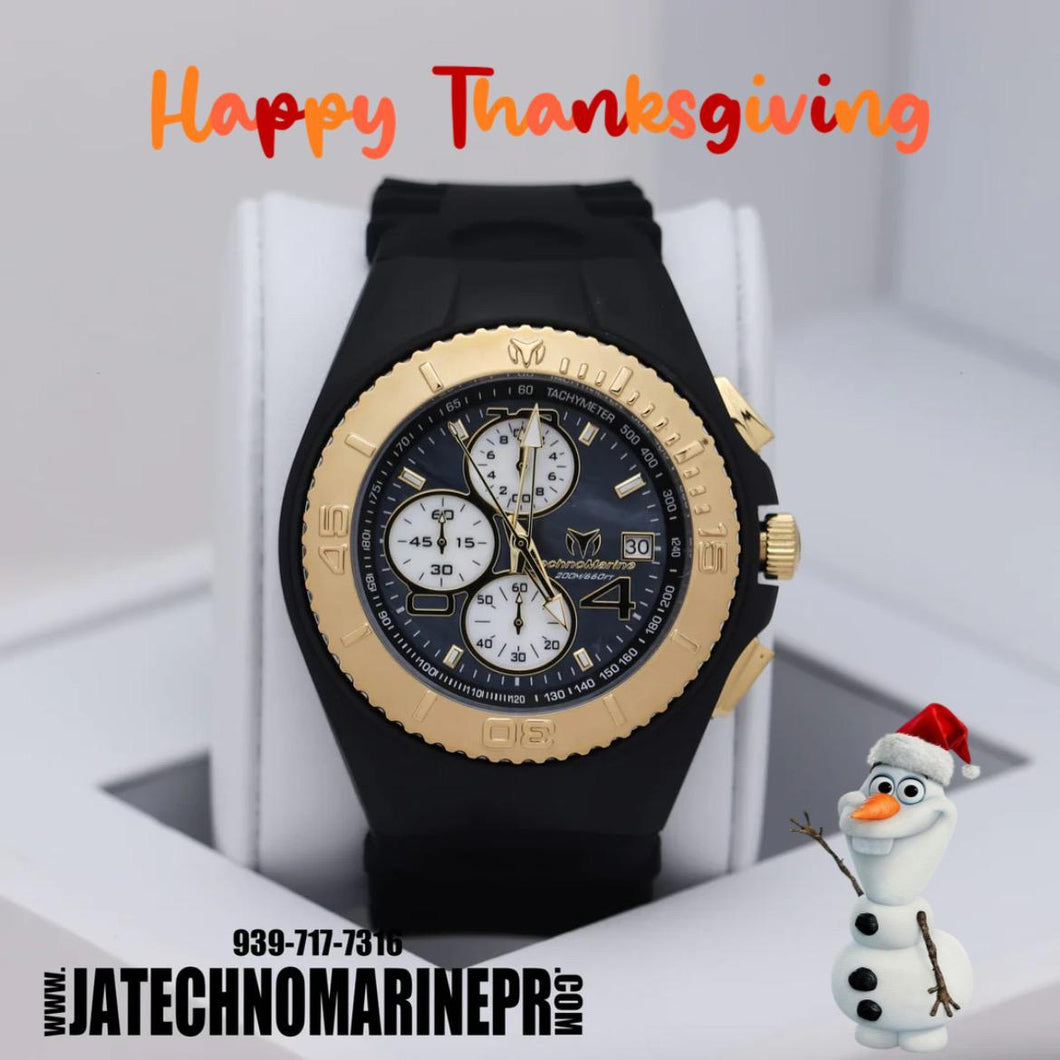 Technomarine Cruise Original Chronograph Men's Watch Black