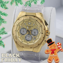 Cargar imagen en el visor de la galería, Technomarine Cruise Steel Men&#39;s Watch - Clear 45mm,

