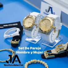 Cargar imagen en el visor de la galería, Set Technomarine Cruise Monogram 46mm Hombre y cruise monogram 40mm Mujer
