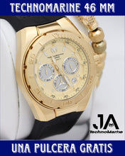 Load image into Gallery viewer, Technomarine Cruise Steel Quartz Men&#39;s Watch - 45mm Stainless Steel Gold and Gold
