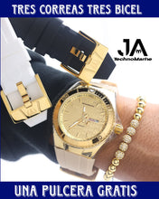 Cargar imagen en el visor de la galería, Technomarine Hombre Cruise Monogram 46 mm Tres Correas
