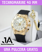 Cargar imagen en el visor de la galería, Technomarine Mujer Cruise Quartz Watch gold 40mm
