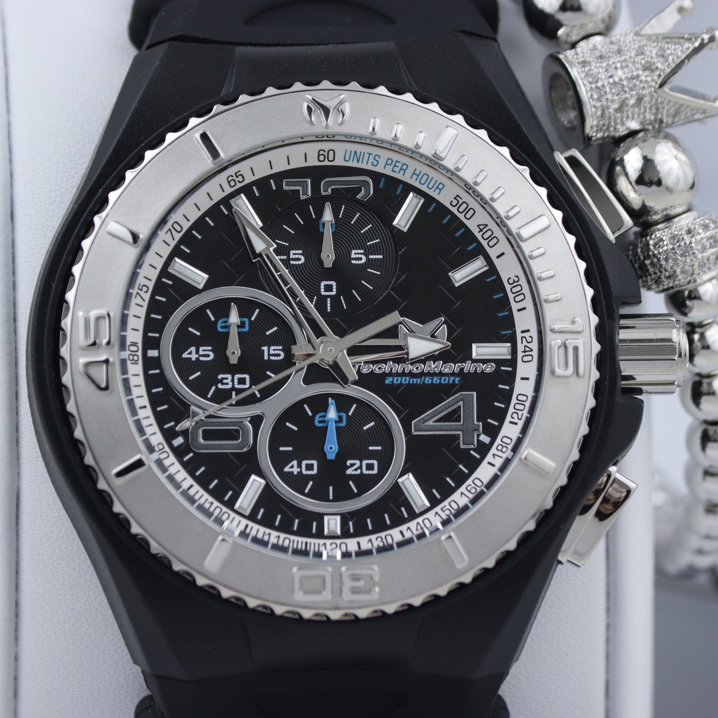 Technomarine Men's Cruise Jellyfish 46mm Silver