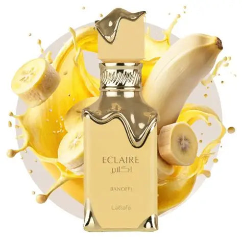 Eclaire Banoffi Lattafa Perfumes for women and men 3.4 OZ  + 5% Descuento