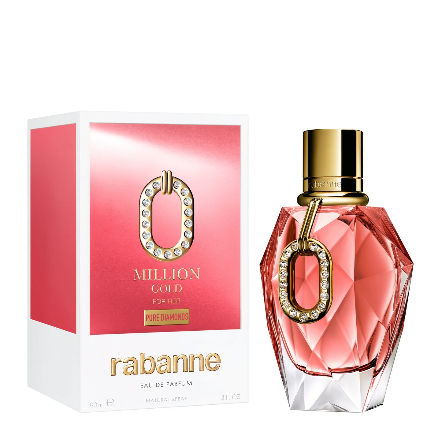 Million Gold for Her Pure Diamonds Rabanne para Mujeres