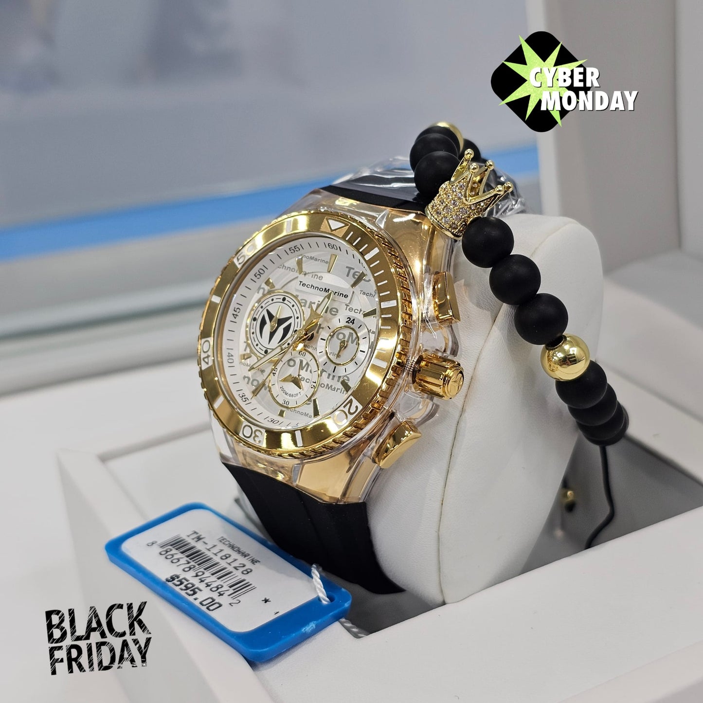 Technomarine Men's Cruise California Men's Watch w/ Metal, &amp; Oyster Dial