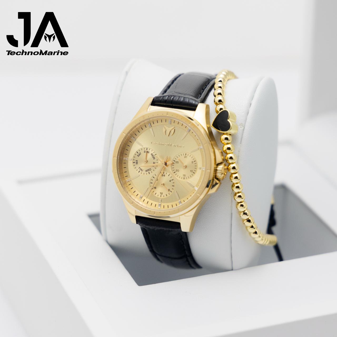 TechnoMarine MoonSun Women's Watch - 36mm, Black