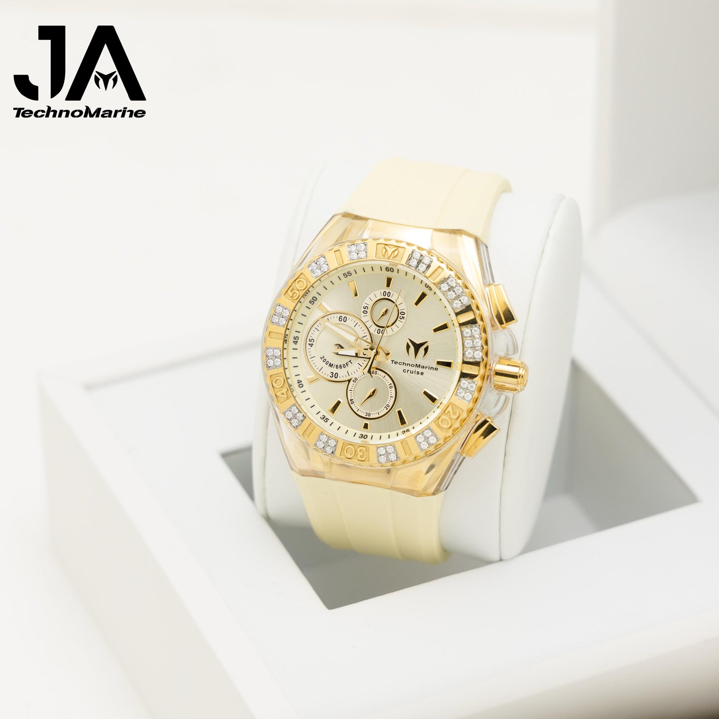 Technomarine Vvs moissanite Custom Cruise Star Champagne 46mm Modelo 52