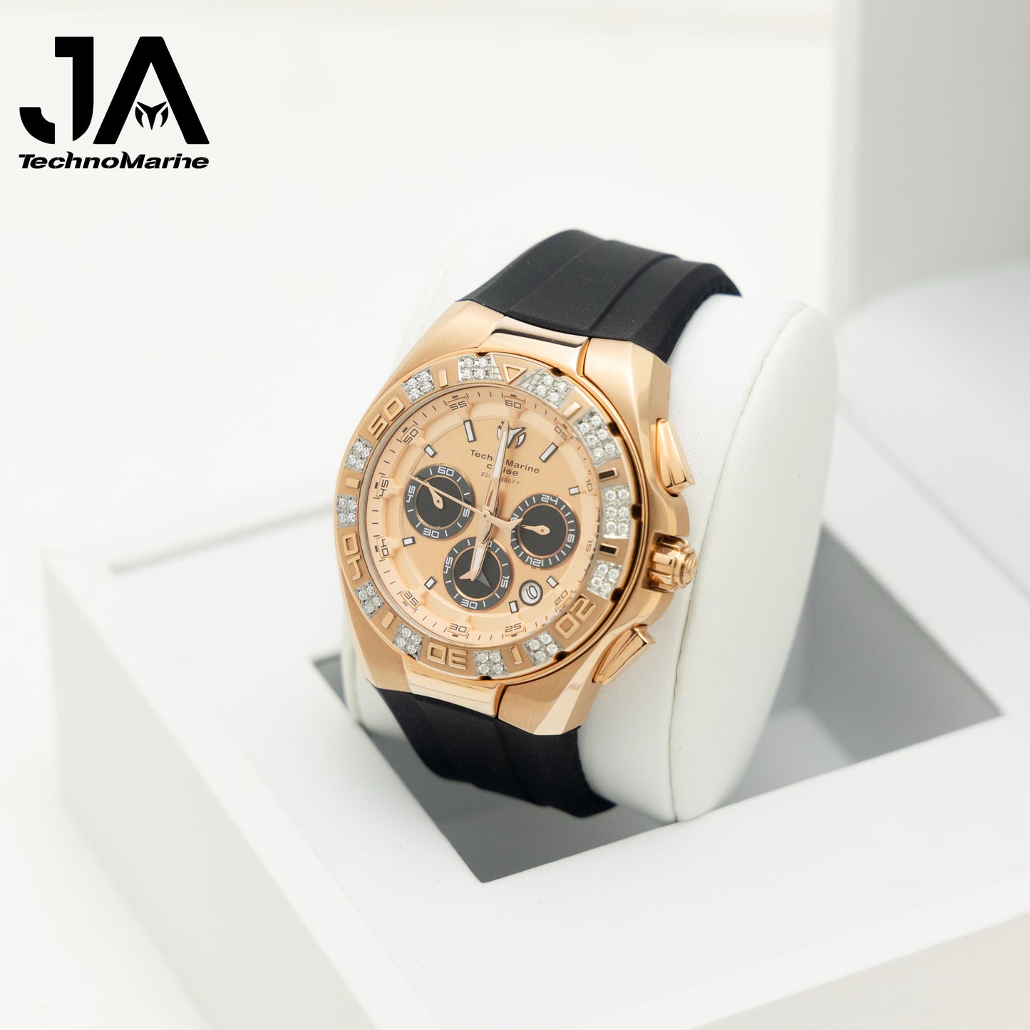 Technomarine Vvs moissanite Custom Cruise Men's Quartz Watch - 45mm Modelo 52