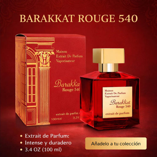 Barakkat Rouge 540 Extrait de Parfum Fragrance World for women and men
