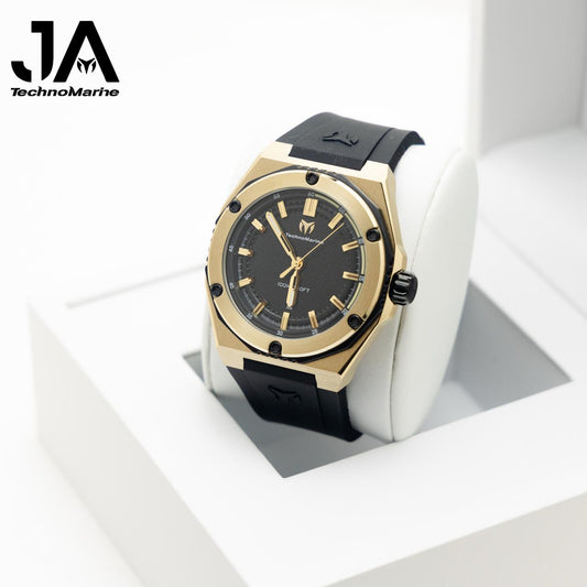 TechnoMarine Coral Legacy Sport Men's Watch  45mm, Black , Pulsera Gratis