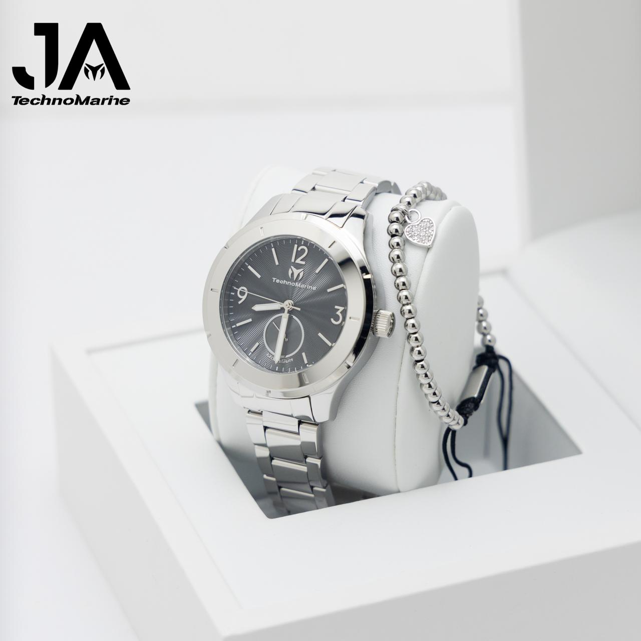 TechnoMarine MoonSun MoonSun Women Watch - 42mm, SILVER