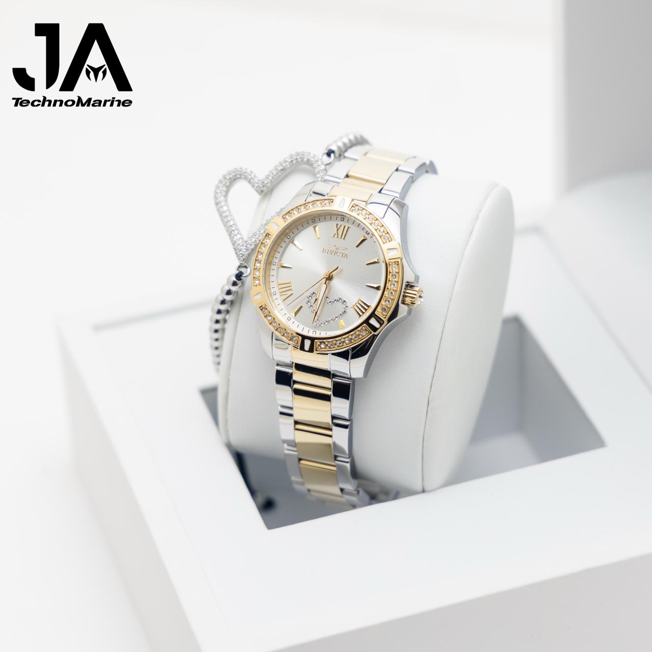 Invicta Angel Women's Watch - 34.5mm, Steel, Gold Una Pulsera Gratis