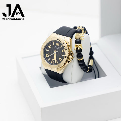 TechnoMarine Lusso Mare Men's Watch - 44mm black